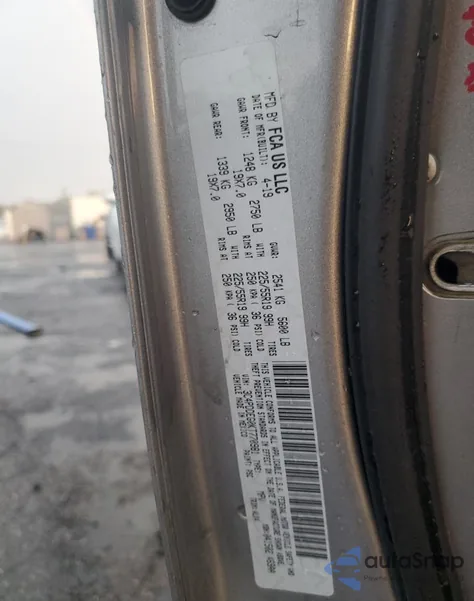 2019 Dodge Journey Gt z USA, uszkodzony, nr VIN 3C4PDDEG0KT770981